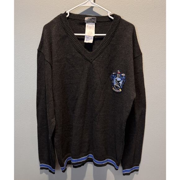 Charades Harry Potter Ravenclaw Pullover Sweater Gray Unisex Adult Size 3X - Picture 1 of 5